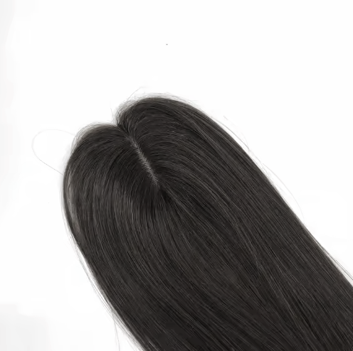γπ₯50%OFF γ100% Natural Human Hair Extensions|Silk Base Hair Topper