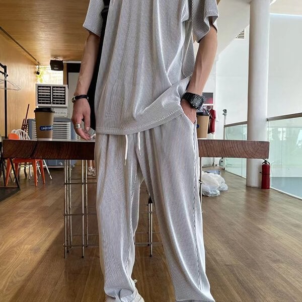 ð¥Sunmer Hot Sale ð¥Ice Silk Male Casual Suit