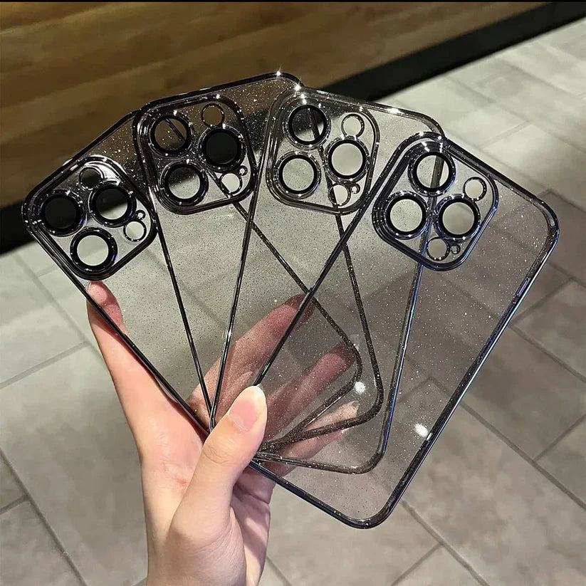 🔥🔥Hot-Sale | Transparent Glitter iPhone Case📱