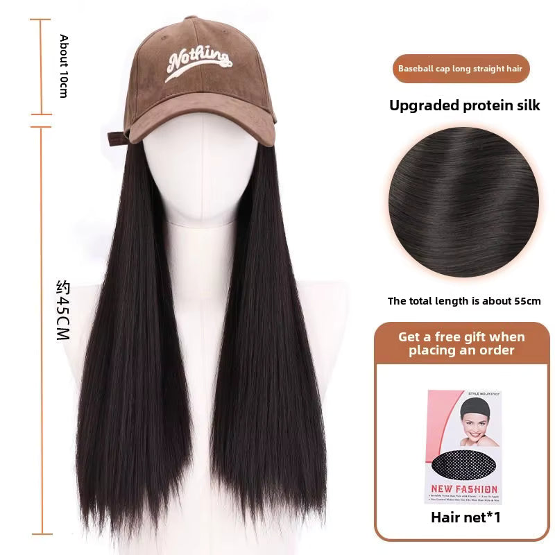 🌟Women's baseball hat with long laces