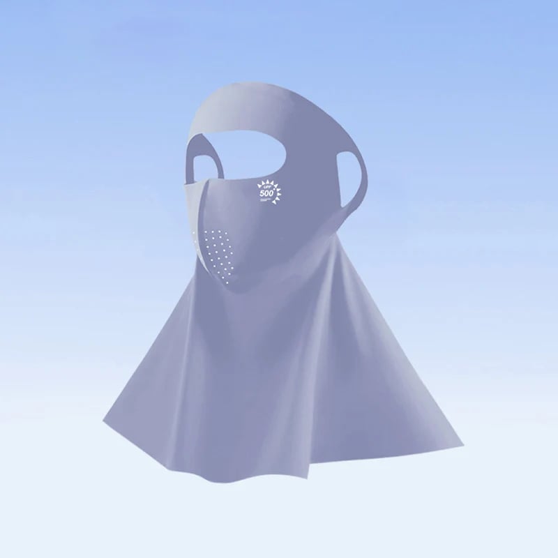 🔥Breathable & Cooling Full Face Sun Mask with Neck Cover