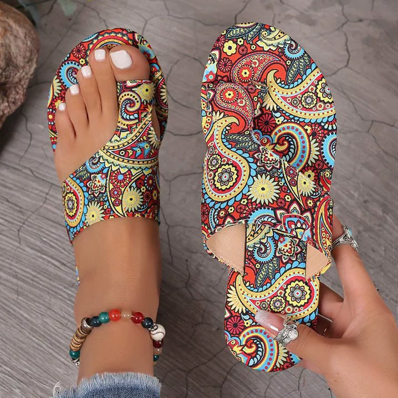 💕Limited-time 50% sale⏳Women's Lightweight Orthopedic Flat Sandals