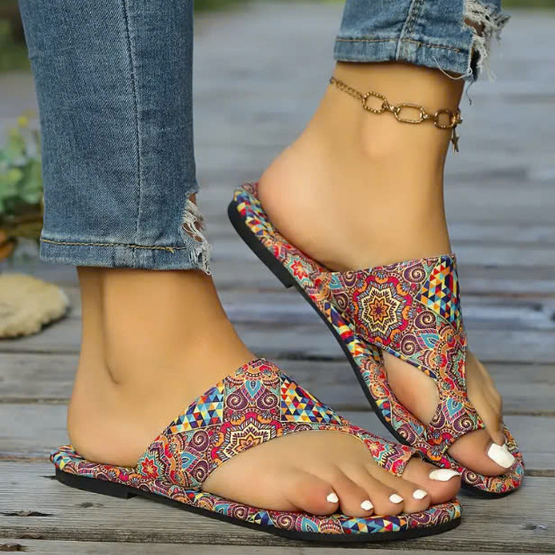 💕Limited-time 50% sale⏳Women's Lightweight Orthopedic Flat Sandals