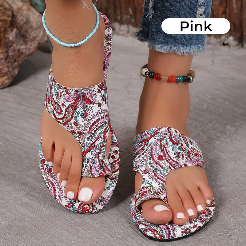 💕Limited-time 50% sale⏳Women's Lightweight Orthopedic Flat Sandals