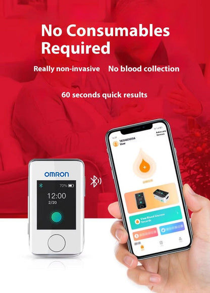 🔥LAST DAY Promotion 45% OFF🔥OMRON non-invasive blood glucose meter