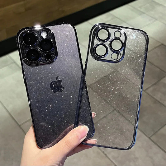 🔥🔥Hot-Sale | Transparent Glitter iPhone Case📱