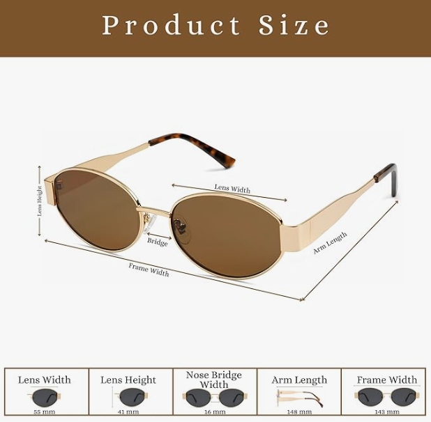 🔥Bollywood Star style | Trendy Metal Sunglasses😎 |Buy 2 Get a discount