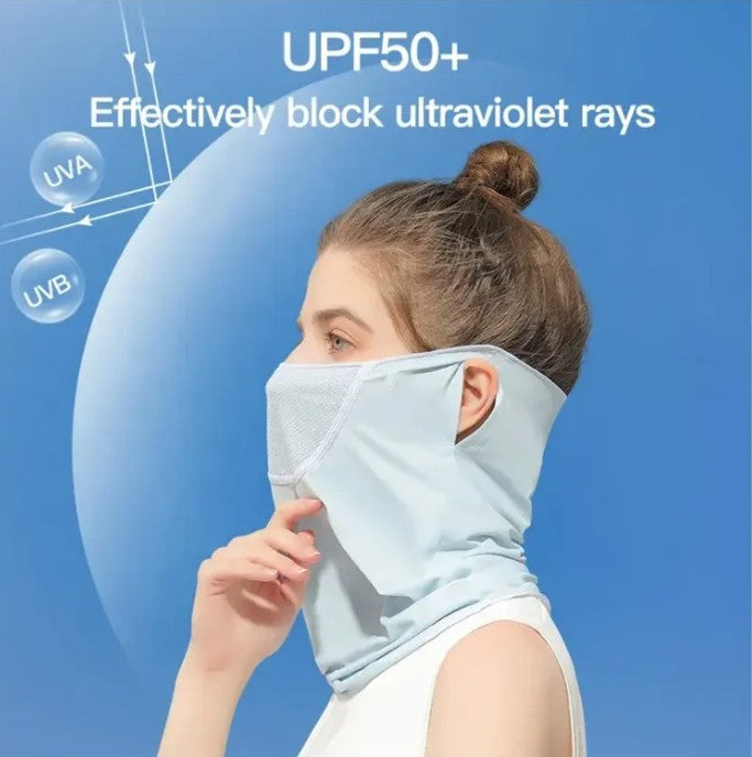 Sun Protection Face and Neck Mask
