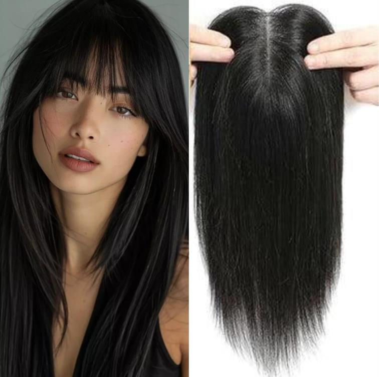 🎉Super New year deal  - 40% OFF ! ！💥Mini Scalp Topper |2×3 Silk Base Hair Topper🪮🪮
