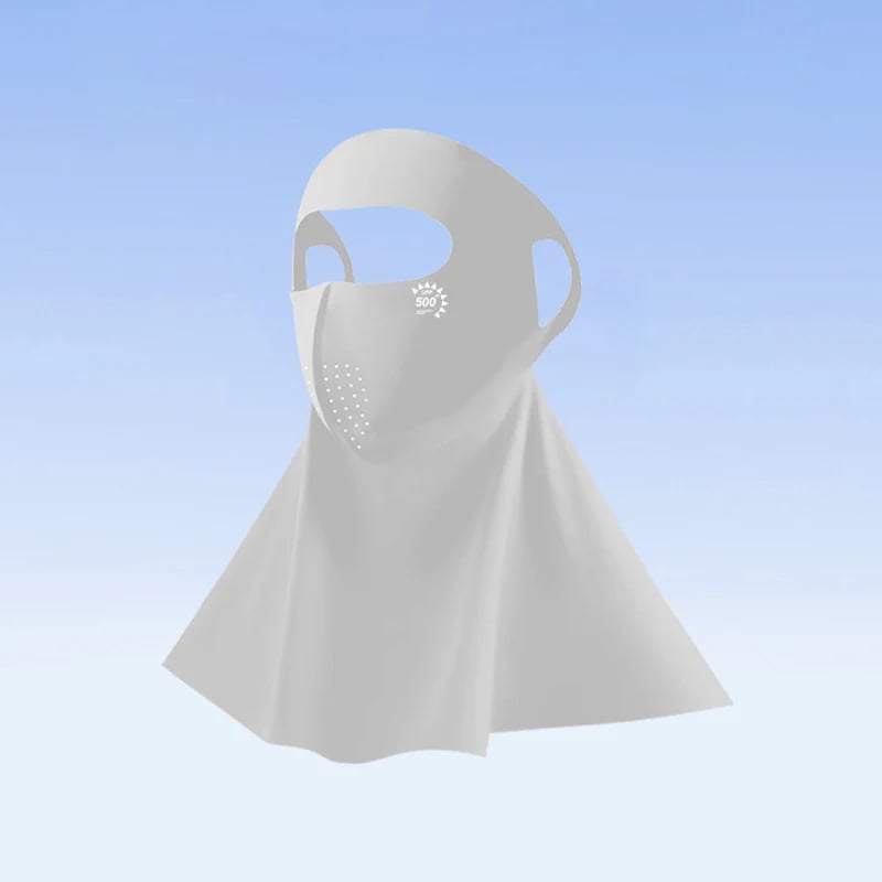 🔥Breathable & Cooling Full Face Sun Mask with Neck Cover