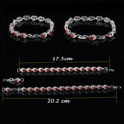 【🔥NEW ARRIVAL】💎Elegant Crystal AAA Zirconia Bracelet for Women – Hypoallergenic💎