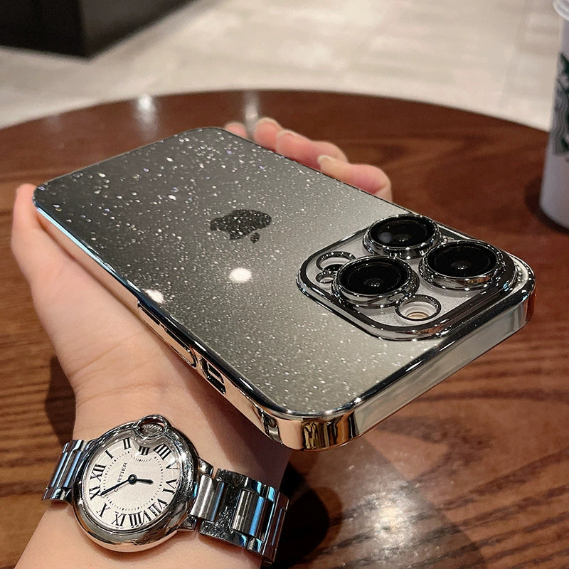 🔥🔥Hot-Sale | Transparent Glitter iPhone Case📱