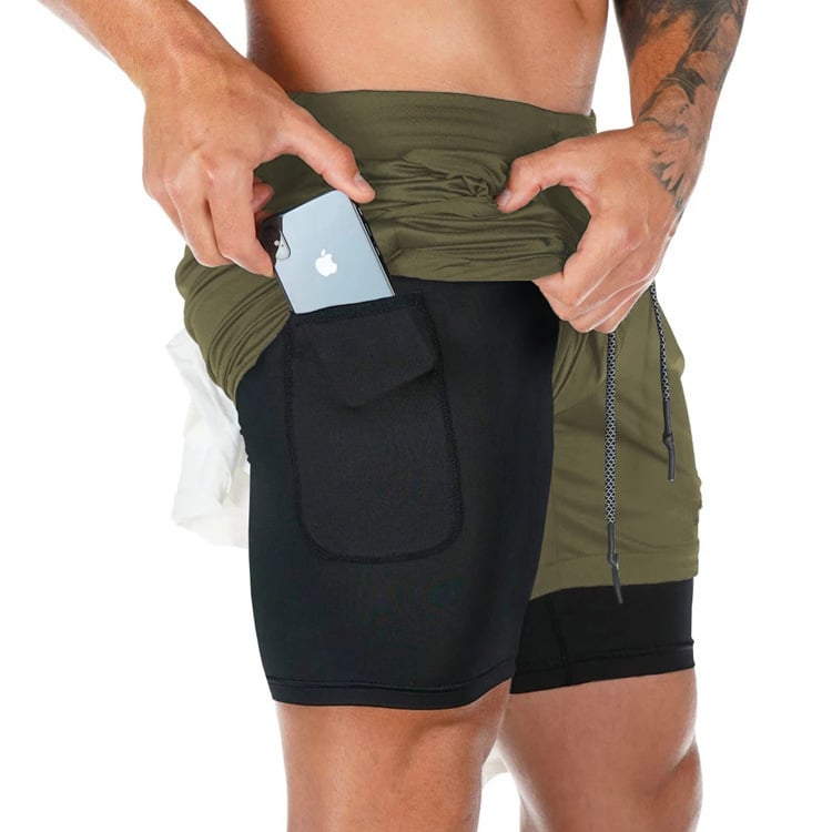 M's 7 Kinetic Pocket Lined 2 in 1 Mesh Short