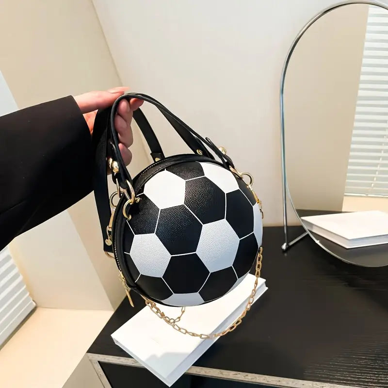 Korean style small round shoulder messenger bag