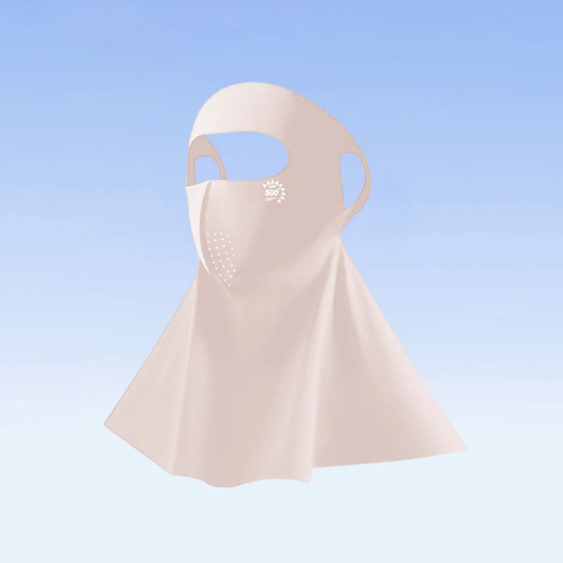 🔥Breathable & Cooling Full Face Sun Mask with Neck Cover