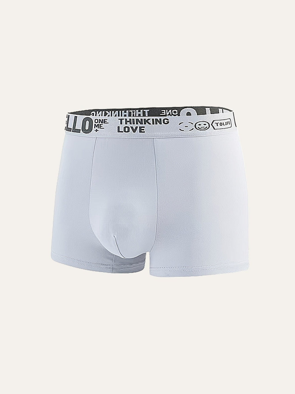 10pcs Fashionable Breathable Men's Flat-Cut Underpants