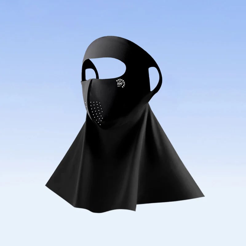 🔥Breathable & Cooling Full Face Sun Mask with Neck Cover