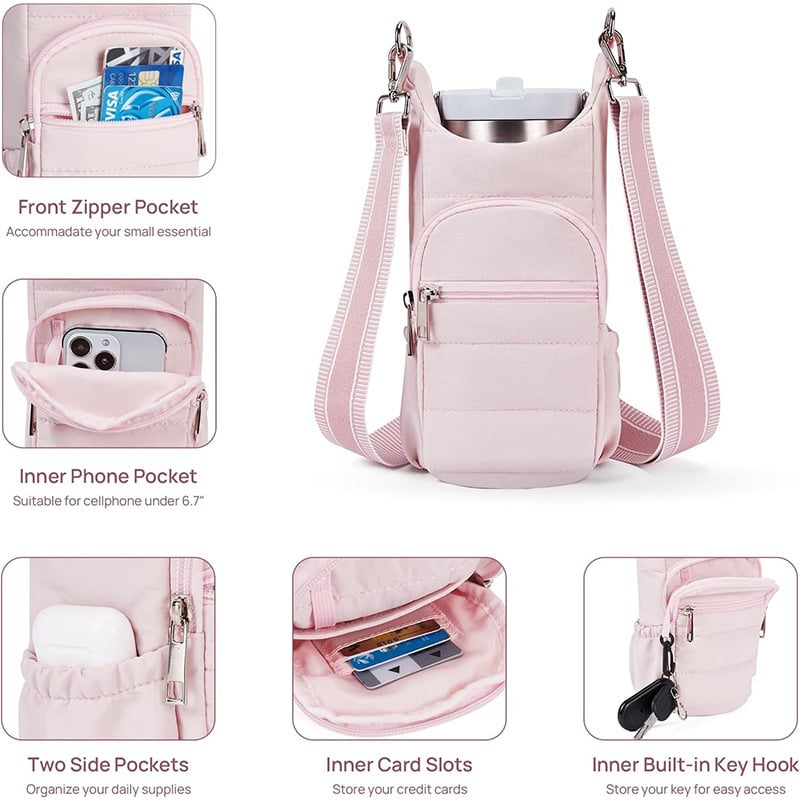 🔥HOT SALE-49% OFF - 🎁Crossbody Water Bottle Bag
