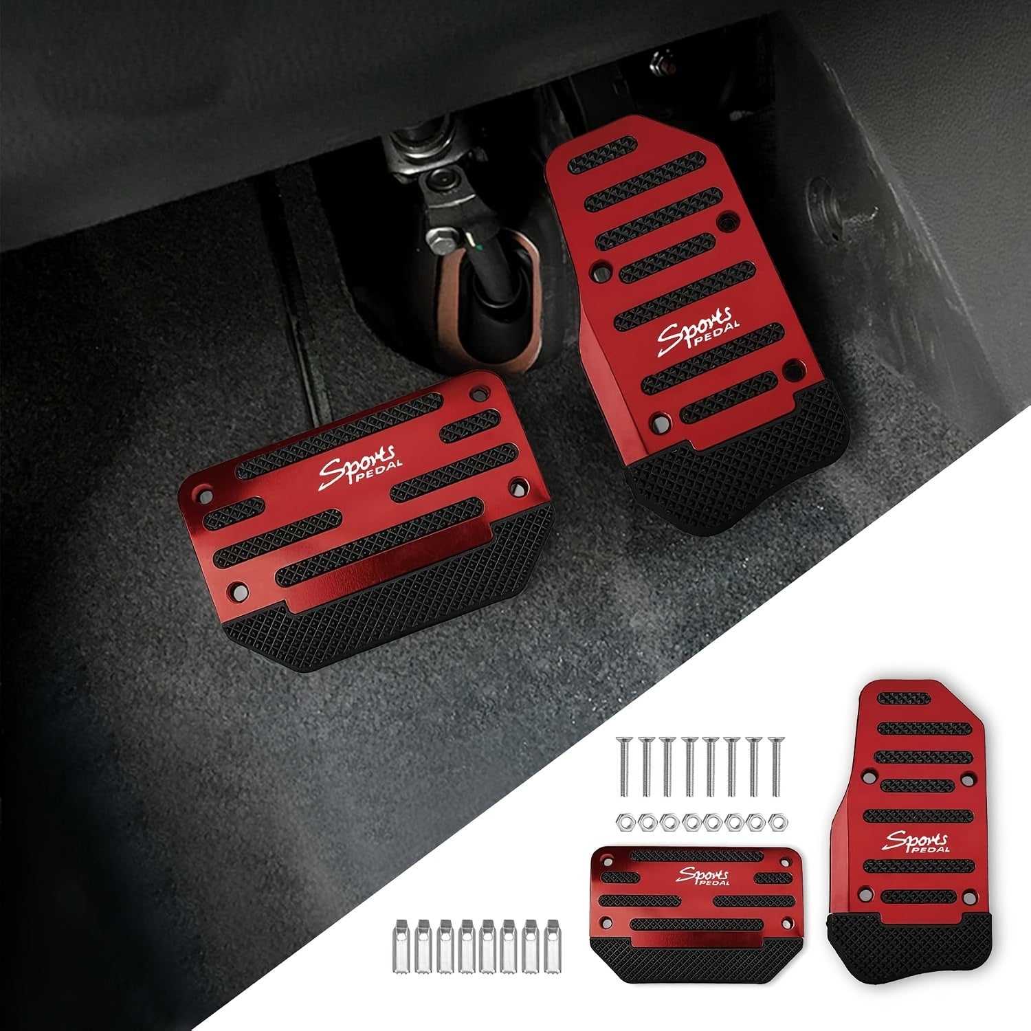 Sporty Pedal Covers For Manual transmission