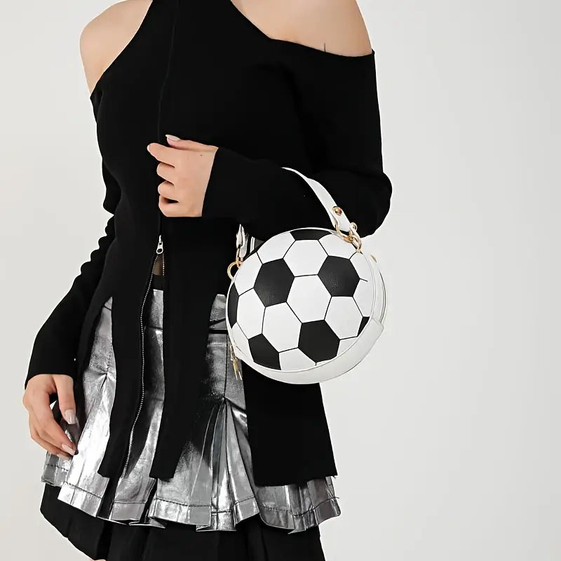Korean style small round shoulder messenger bag