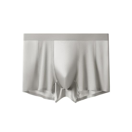 Light luxury satin men's ice silk underwear