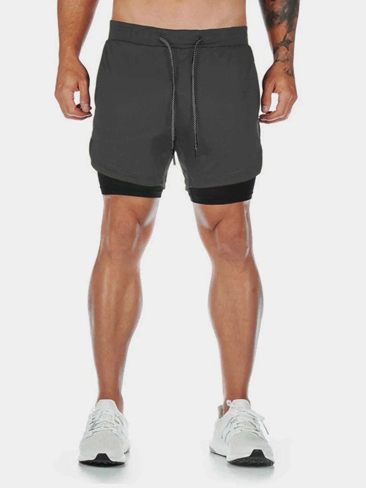 M's 7 Kinetic Pocket Lined 2 in 1 Mesh Short