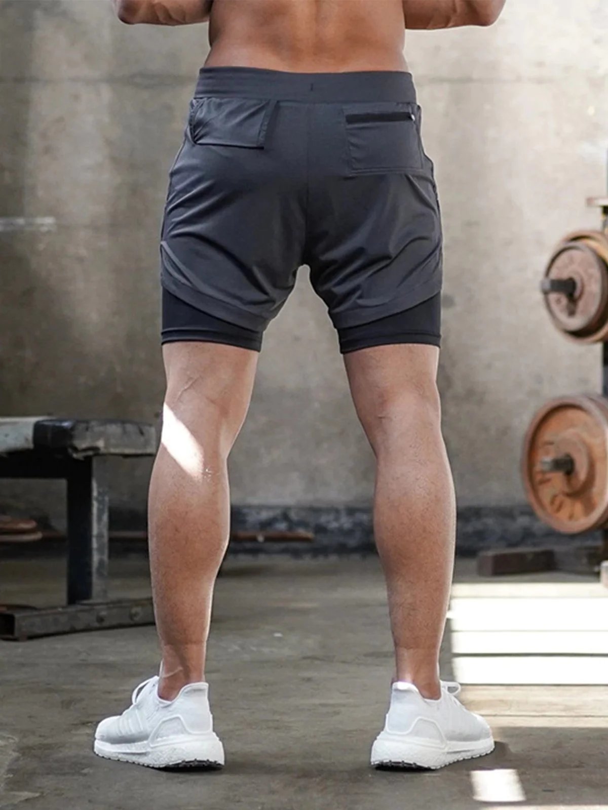 M's 7 Kinetic Pocket Lined 2 in 1 Mesh Short