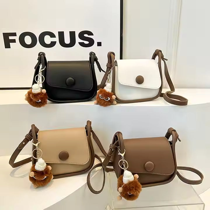 Color Ladies Korean Style Cute Shoulder Bag