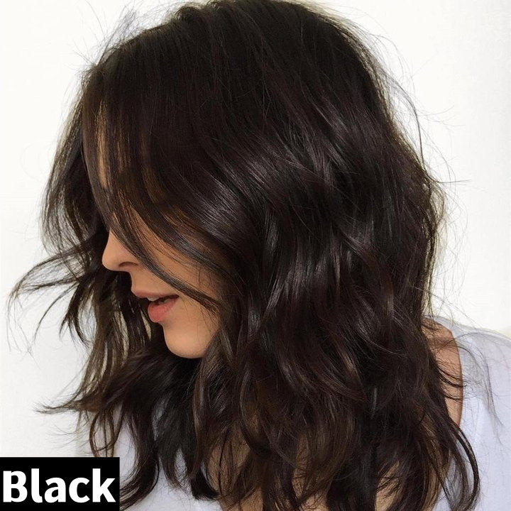 🌹Christmas Limited Time Promotion🌹Attractive Wavy Clip-in Mono Base Hair Topper🌹Suitable for any head shape