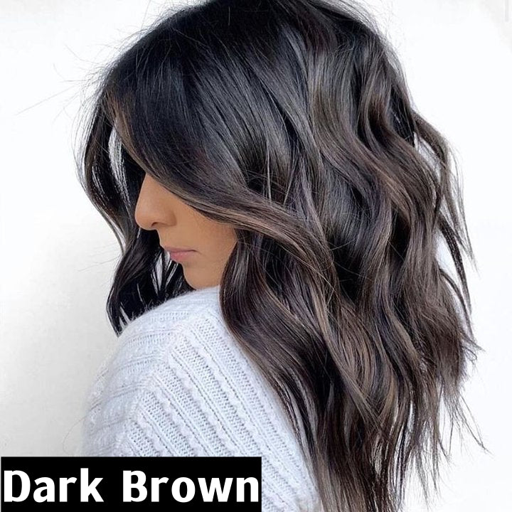 🌹Christmas Limited Time Promotion🌹Attractive Wavy Clip-in Mono Base Hair Topper🌹Suitable for any head shape