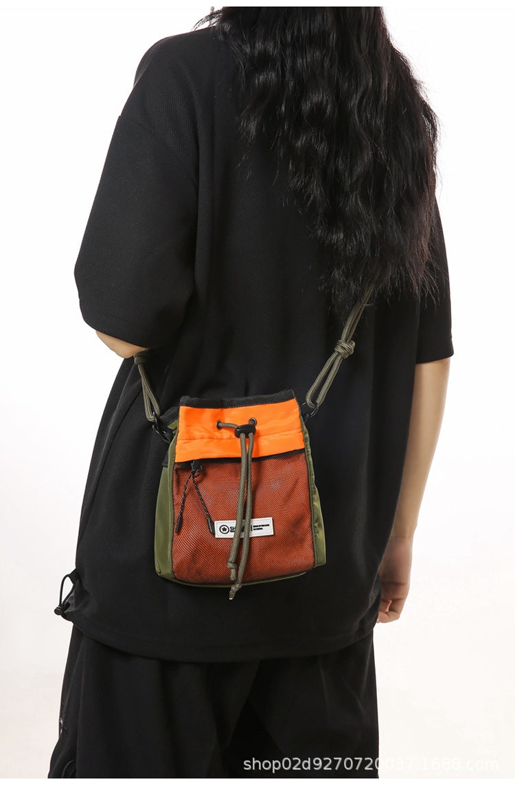 Mini Drawstring Sling Bag