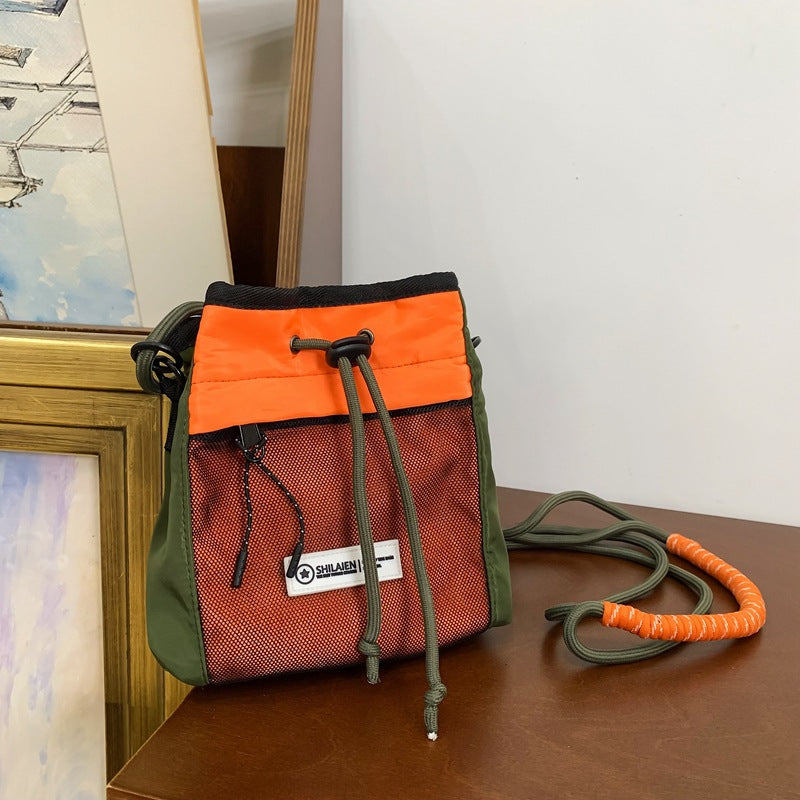 Mini Drawstring Sling Bag