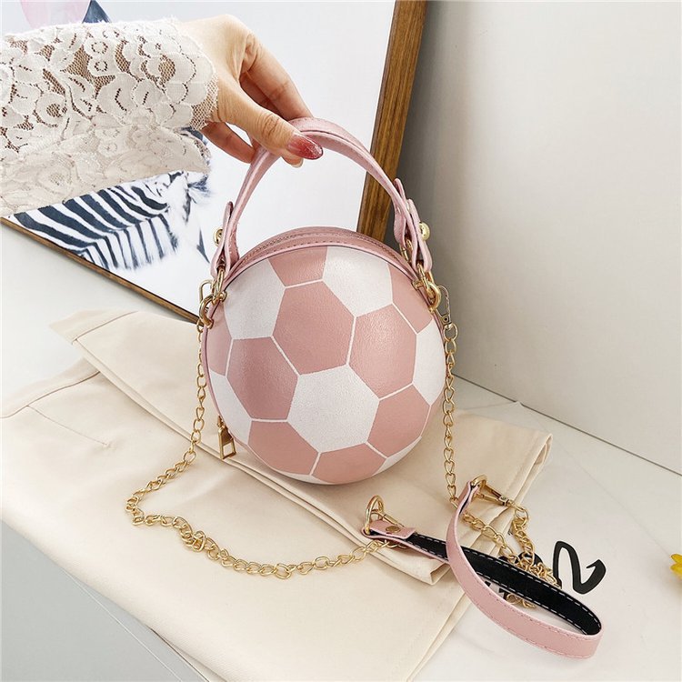 Korean style small round shoulder messenger bag