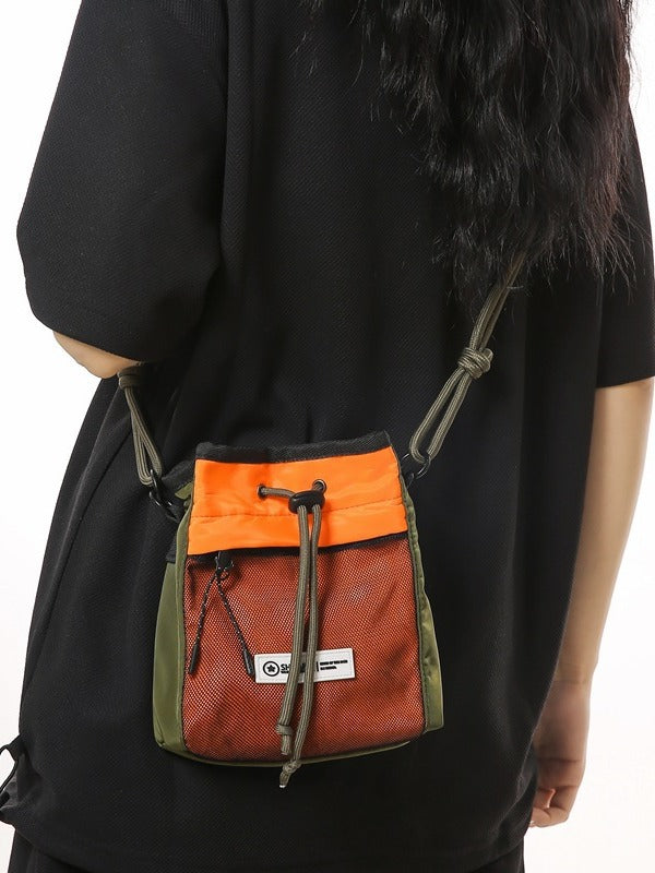 Mini Drawstring Sling Bag