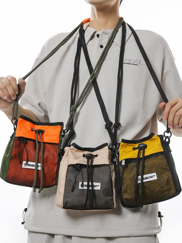 Mini Drawstring Sling Bag