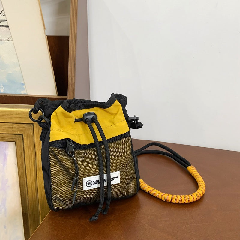 Mini Drawstring Sling Bag