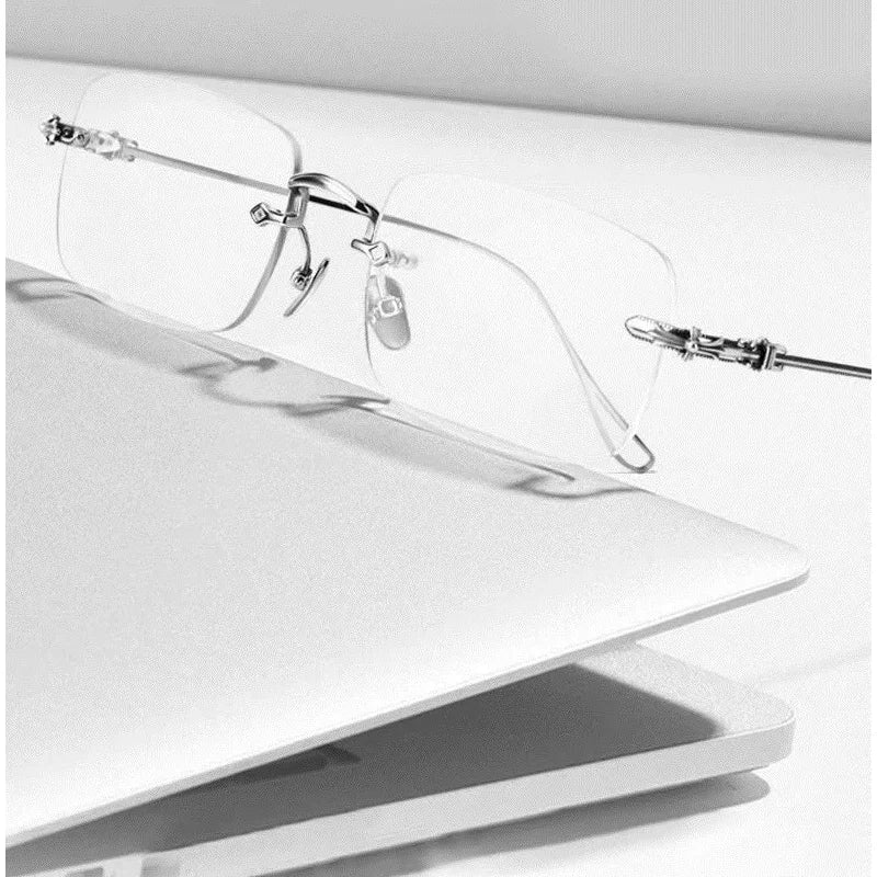 ✨Frameless blue - light - blocking glasses🕶️