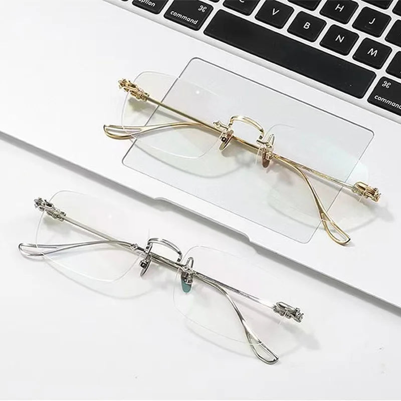 ✨Frameless blue - light - blocking glasses🕶️