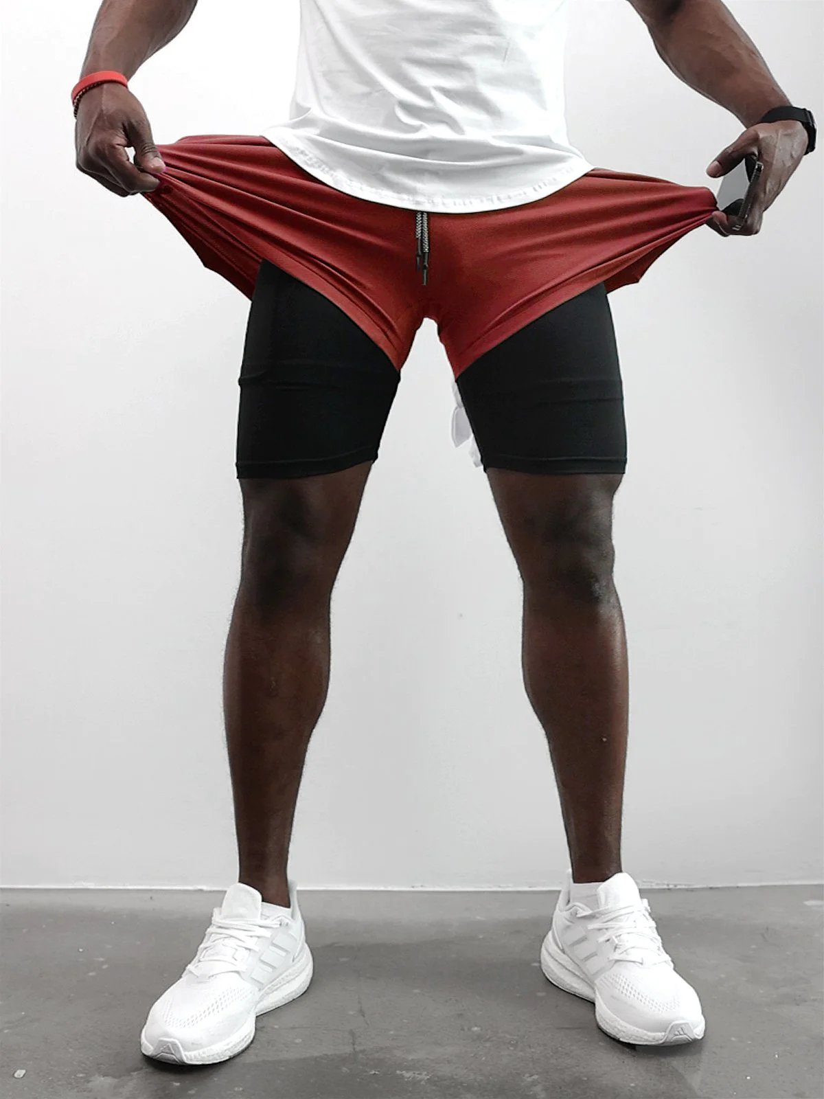 M's 7 Kinetic Pocket Lined 2 in 1 Mesh Short