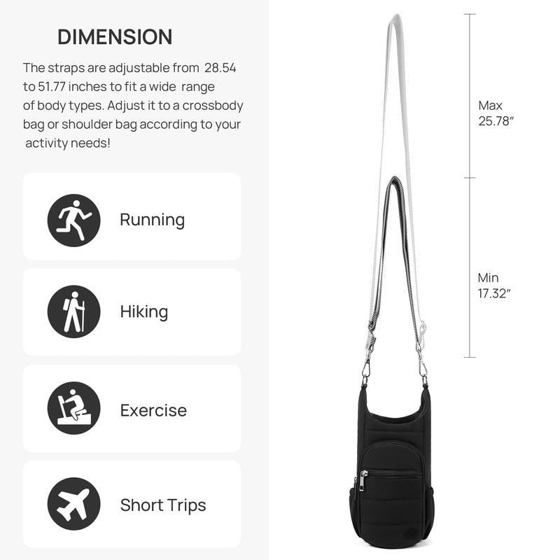 🔥HOT SALE-49% OFF - 🎁Crossbody Water Bottle Bag