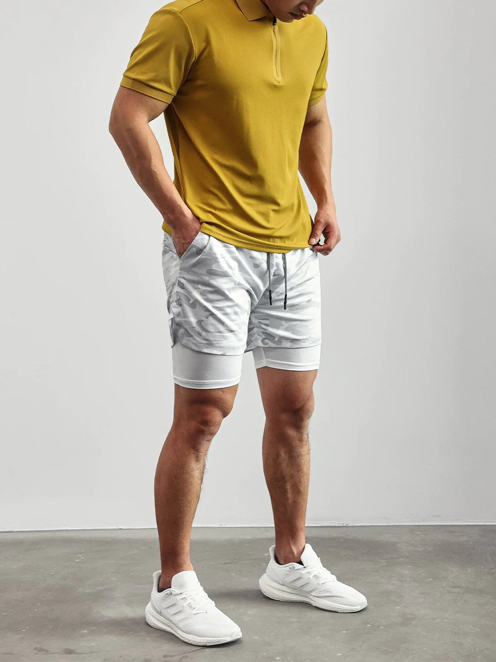 M's 7 Kinetic Pocket Lined 2 in 1 Mesh Short