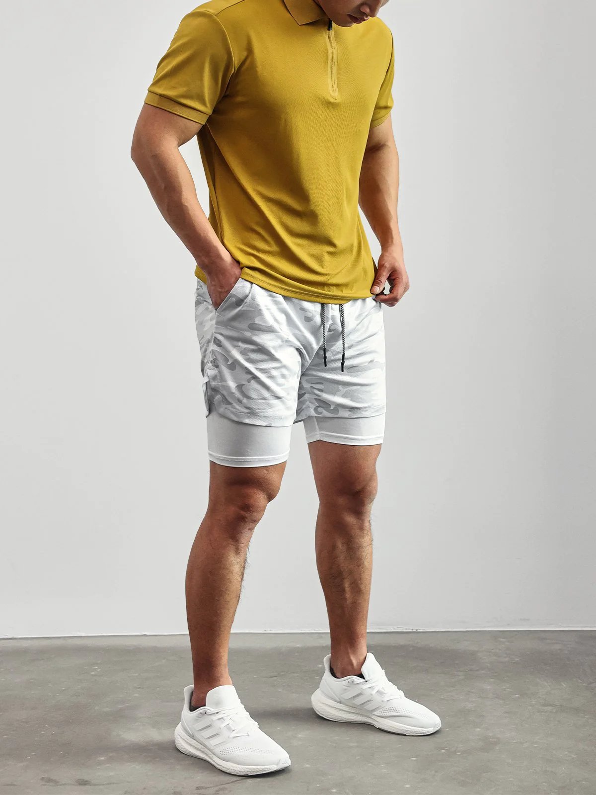 M's 7 Kinetic Pocket Lined 2 in 1 Mesh Short