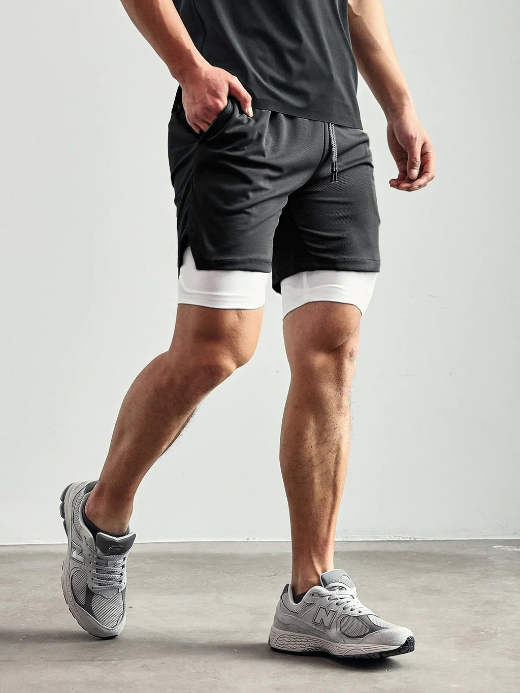 M's 7 Kinetic Pocket Lined 2 in 1 Mesh Short