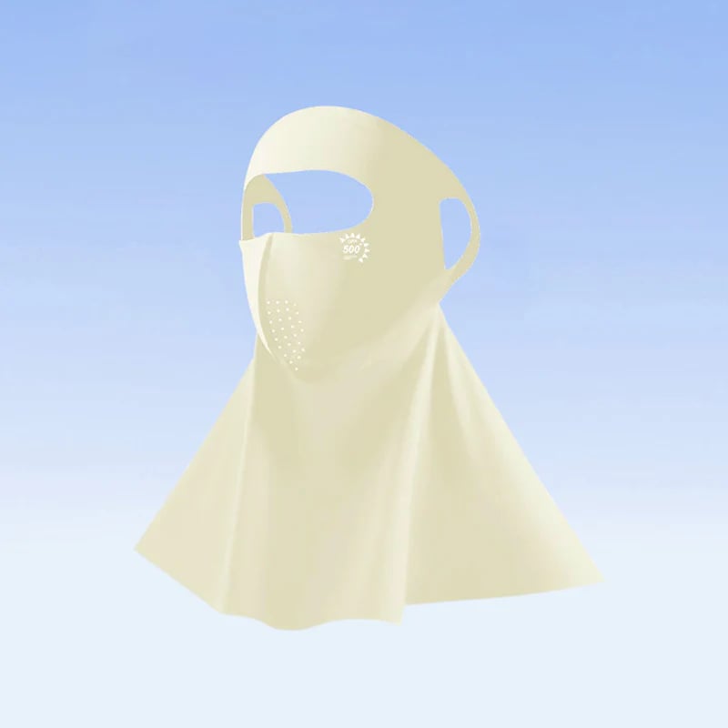 🔥Breathable & Cooling Full Face Sun Mask with Neck Cover