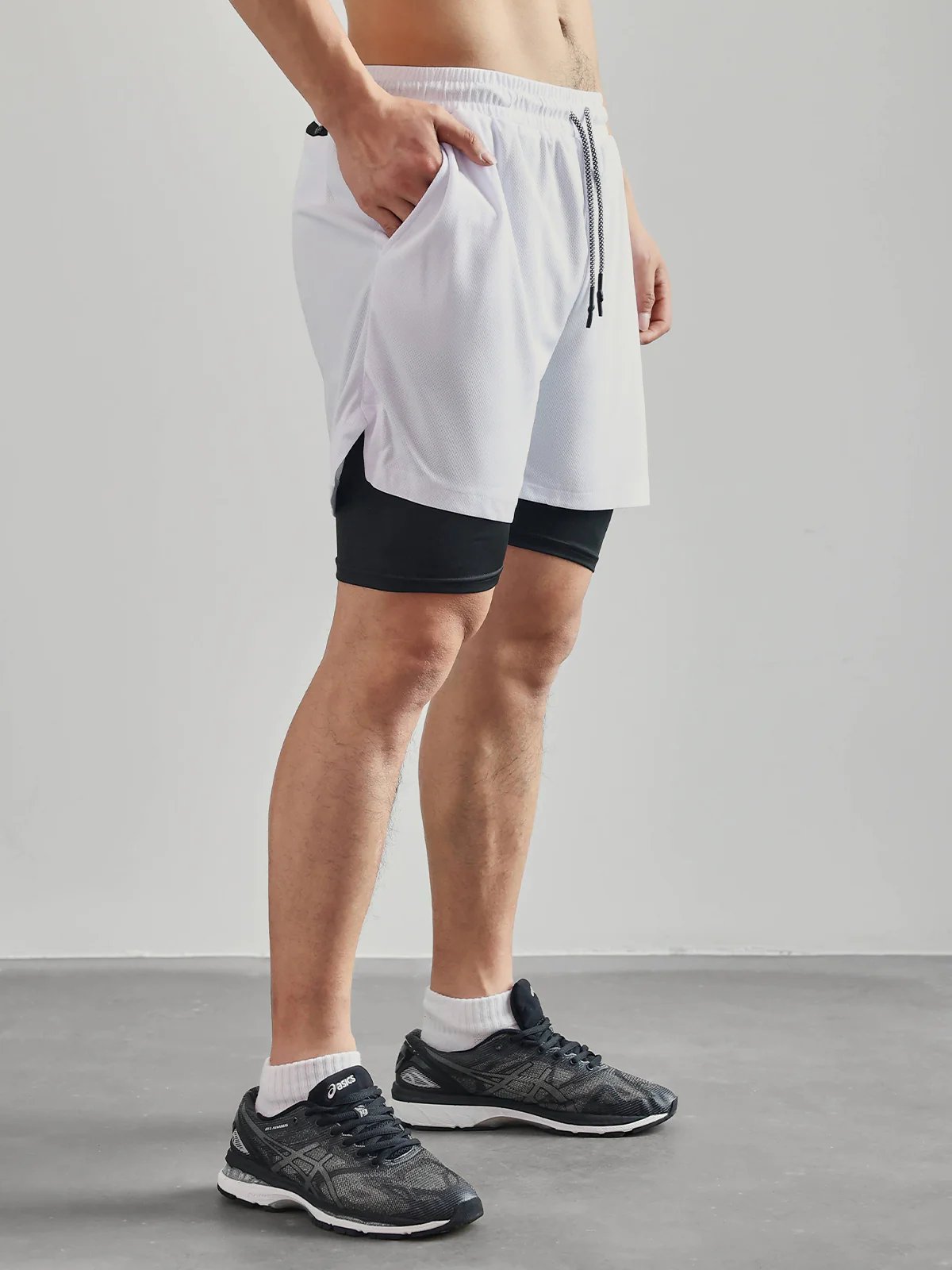 M's 7 Kinetic Pocket Lined 2 in 1 Mesh Short