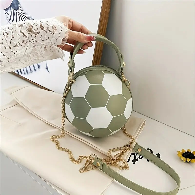 Korean style small round shoulder messenger bag