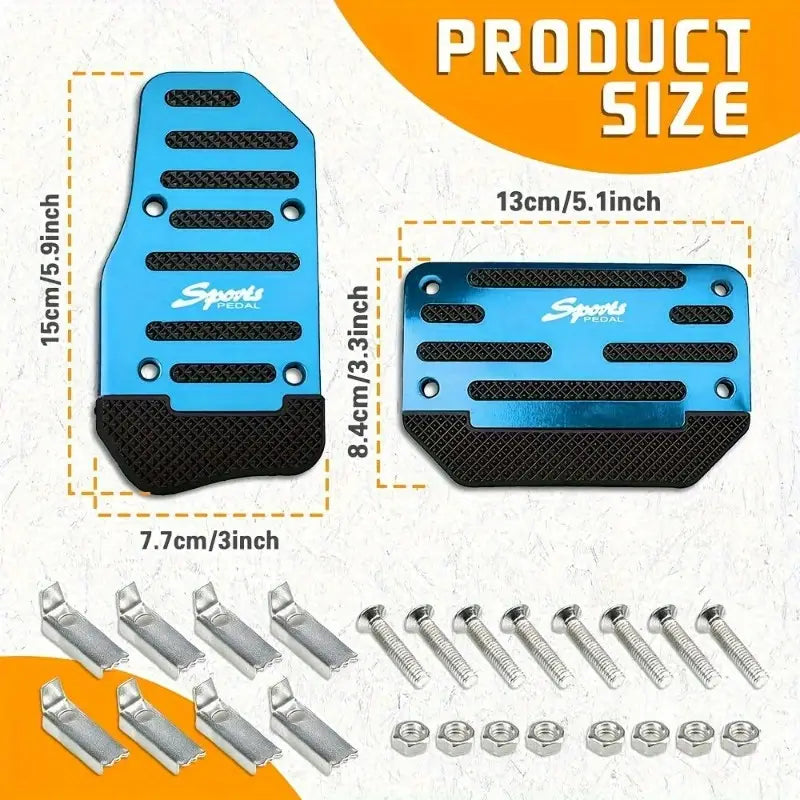 Sporty Pedal Covers For Manual transmission