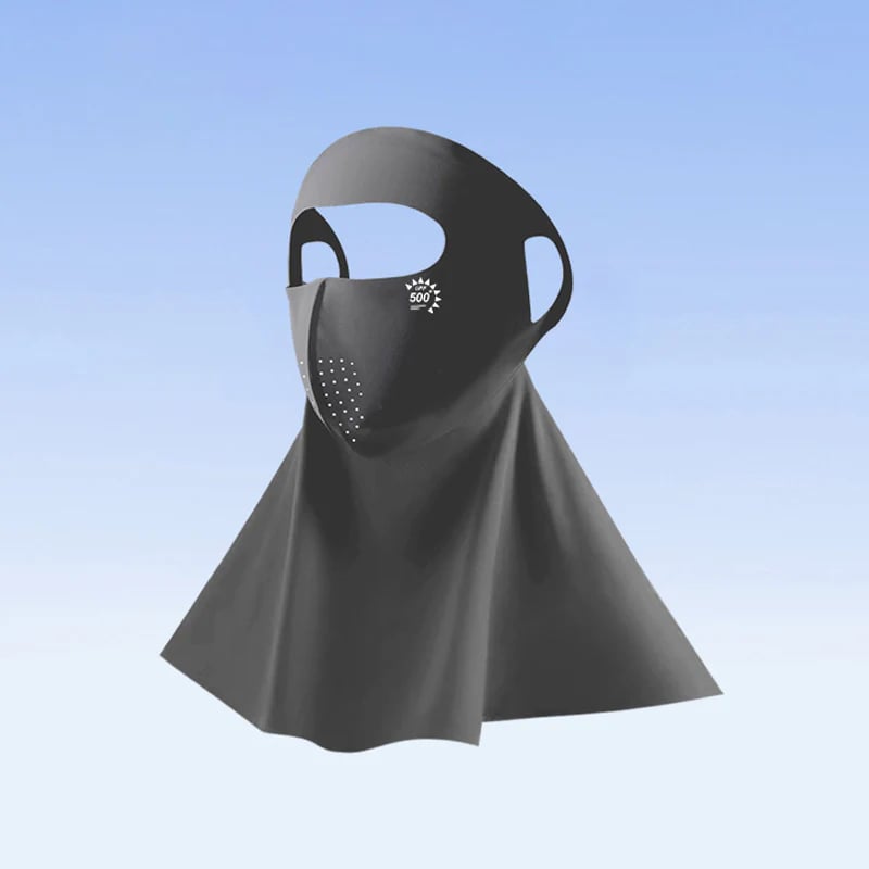 🔥Breathable & Cooling Full Face Sun Mask with Neck Cover