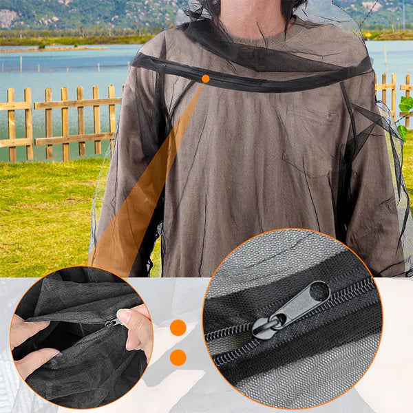 Lightweight Mosquito Protection Clothing for Outdoor Use – Jacket, Pants, Shoe Covers and Mittens