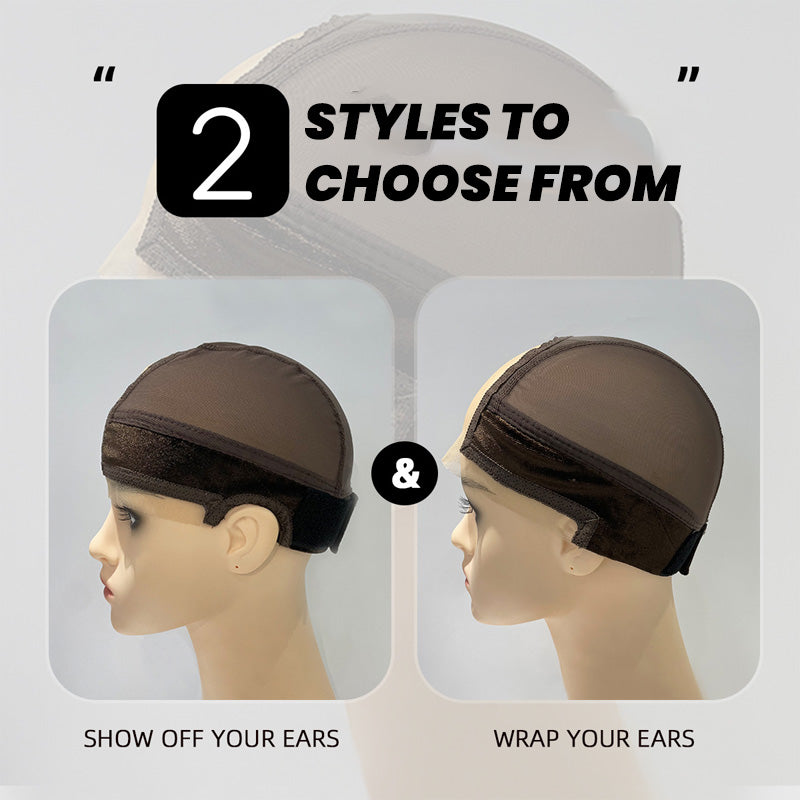 4*5 inch U-part mesh stretch woven wig cap